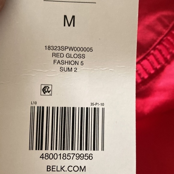 The Limited red cotton top size M - Picture 6 of 10